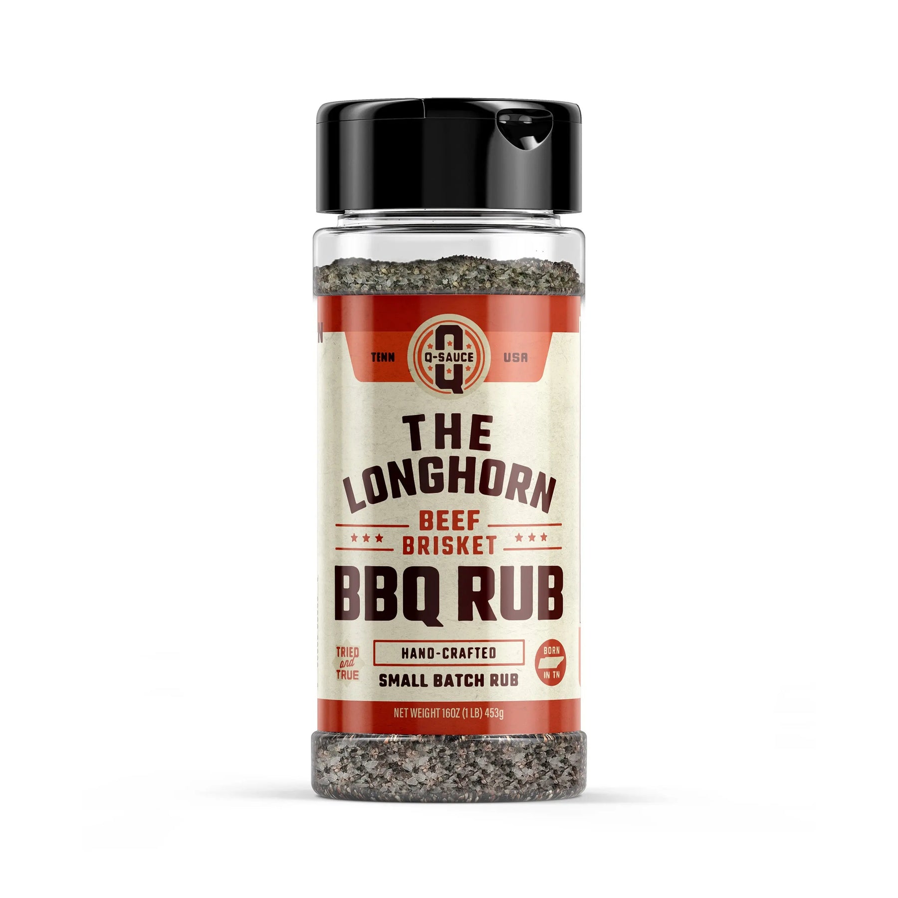The Longhorn - Brisket Rub by Q Sauce, Southern food gift main product photo