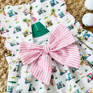 The Palms Reversible Golf Dress by Seven Lantern Lane, Southern lifestyle apparel detail photo 5