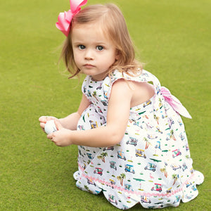 The Palms Reversible Golf Dress by Seven Lantern Lane, Southern lifestyle apparel detail photo 10