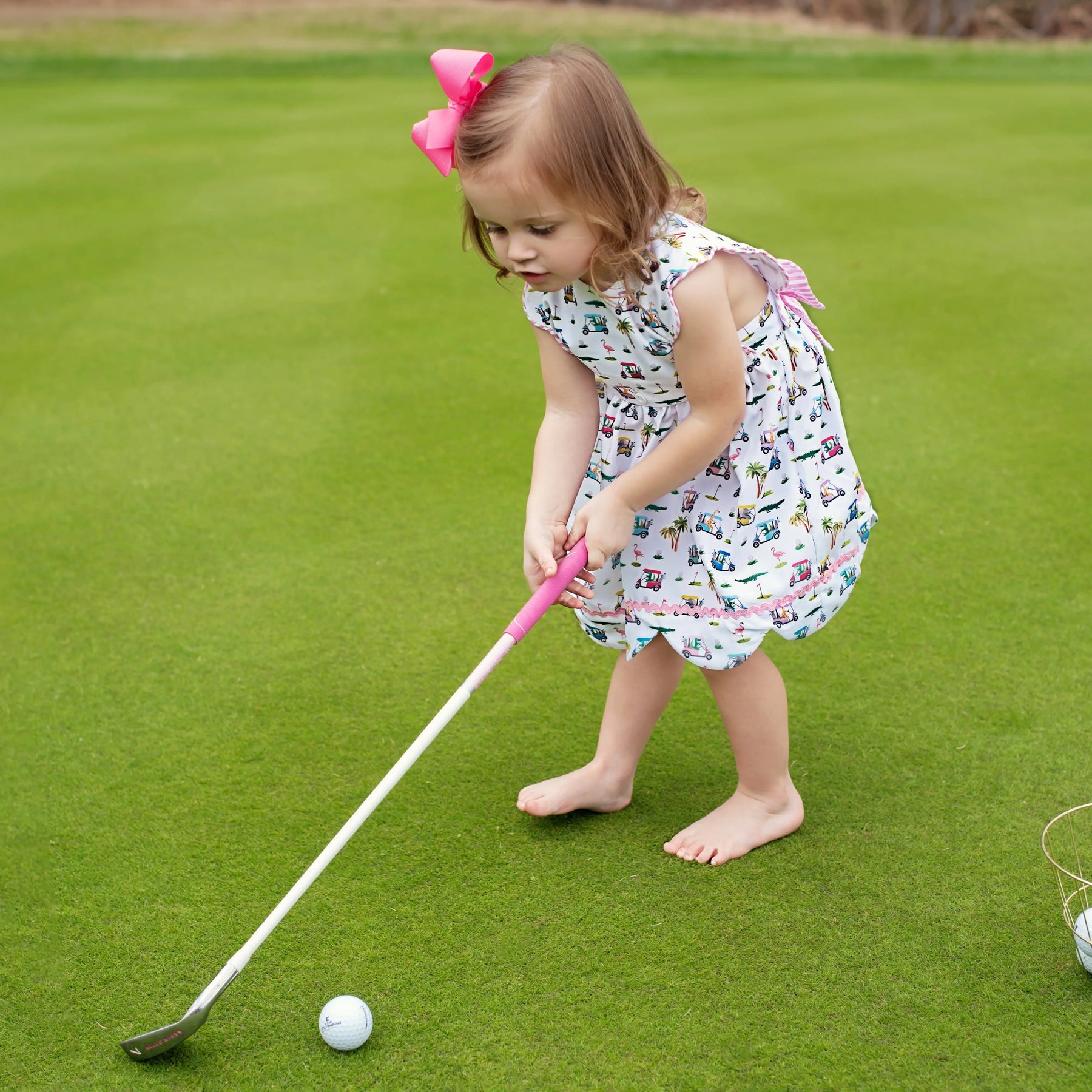 The Palms Reversible Golf Dress by Seven Lantern Lane, Southern lifestyle apparel detail photo 11