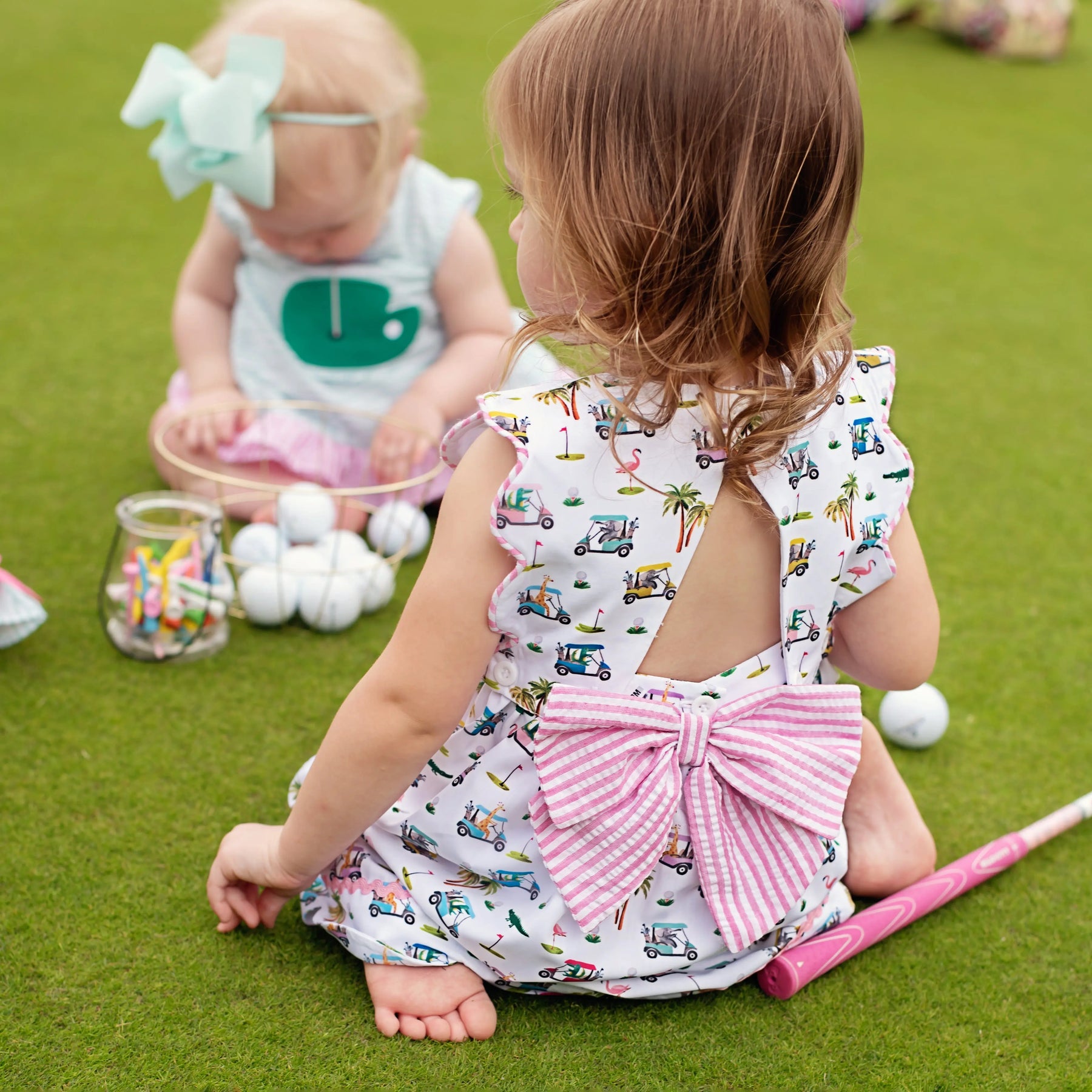 The Palms Reversible Golf Dress by Seven Lantern Lane, Southern lifestyle apparel detail photo 12