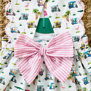 The Palms Reversible Golf Dress by Seven Lantern Lane, Southern lifestyle apparel detail photo 16