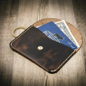 The Richmond by Bull Sheath Leather, handmade leather goods detail photo 8