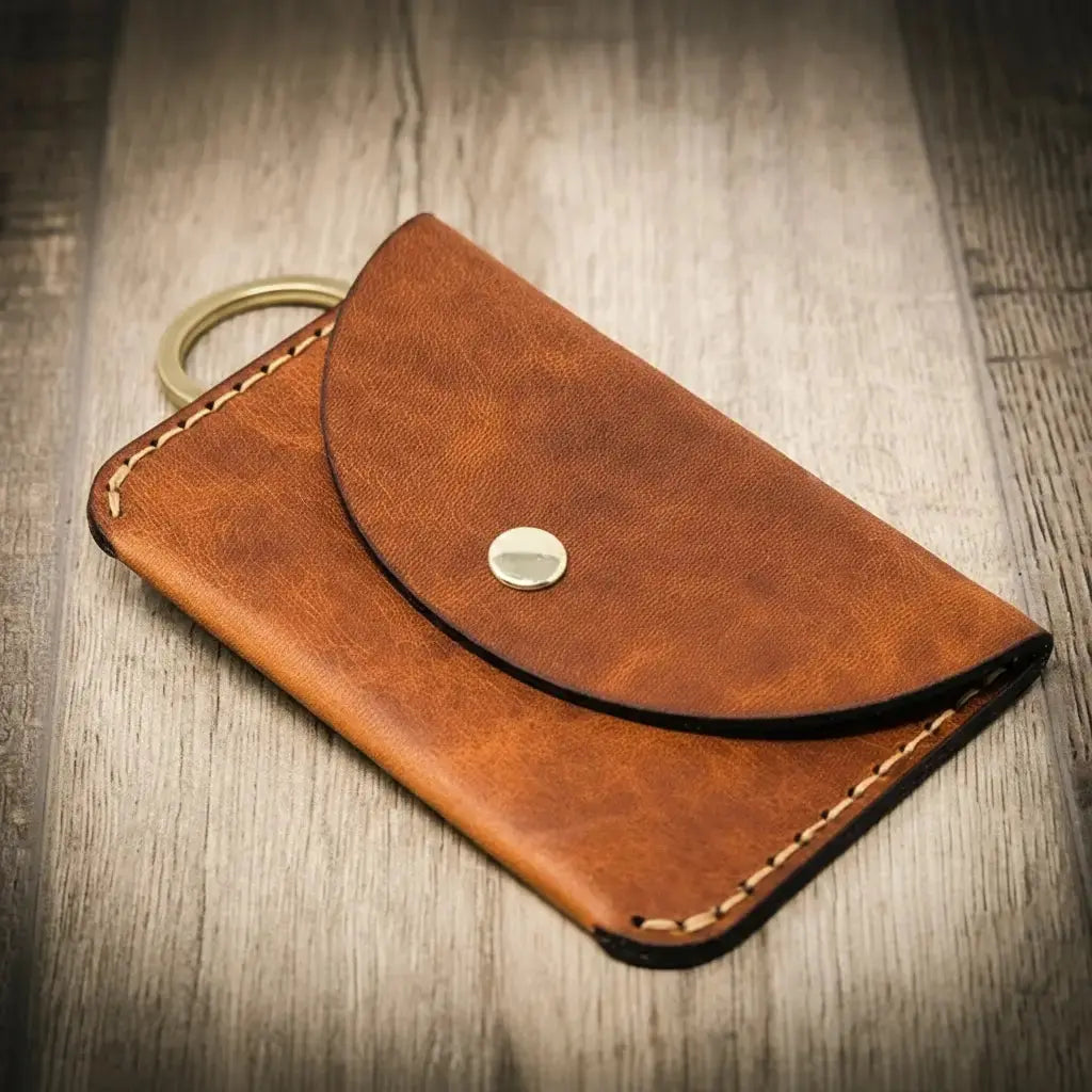 The Richmond by Bull Sheath Leather, handmade leather goods detail photo 10