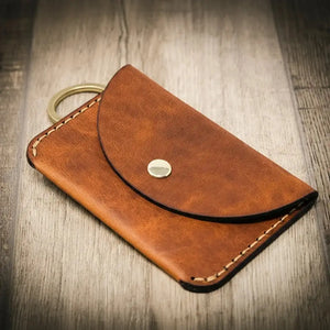 The Richmond by Bull Sheath Leather, handmade leather goods detail photo 10