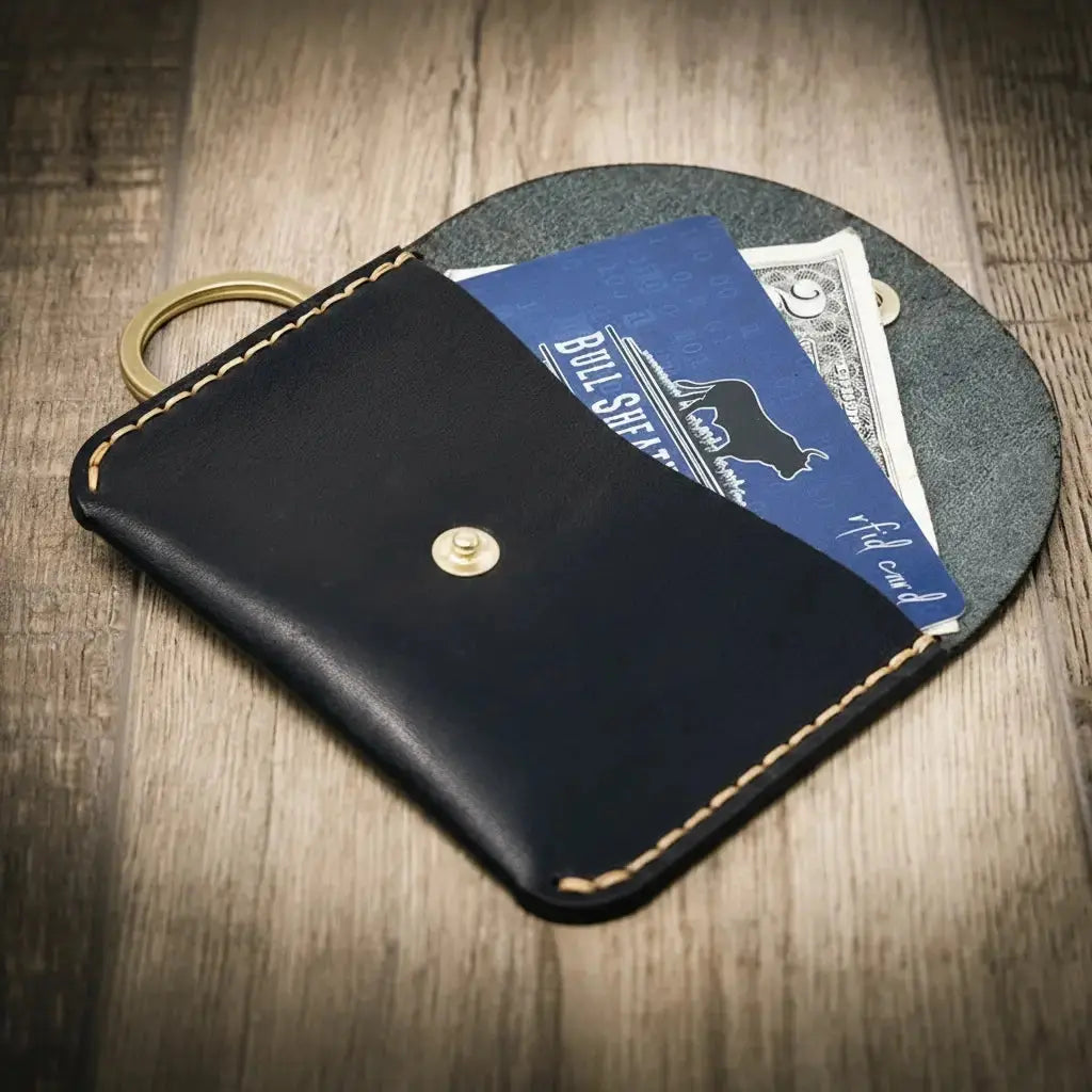The Richmond by Bull Sheath Leather, handmade leather goods detail photo 14