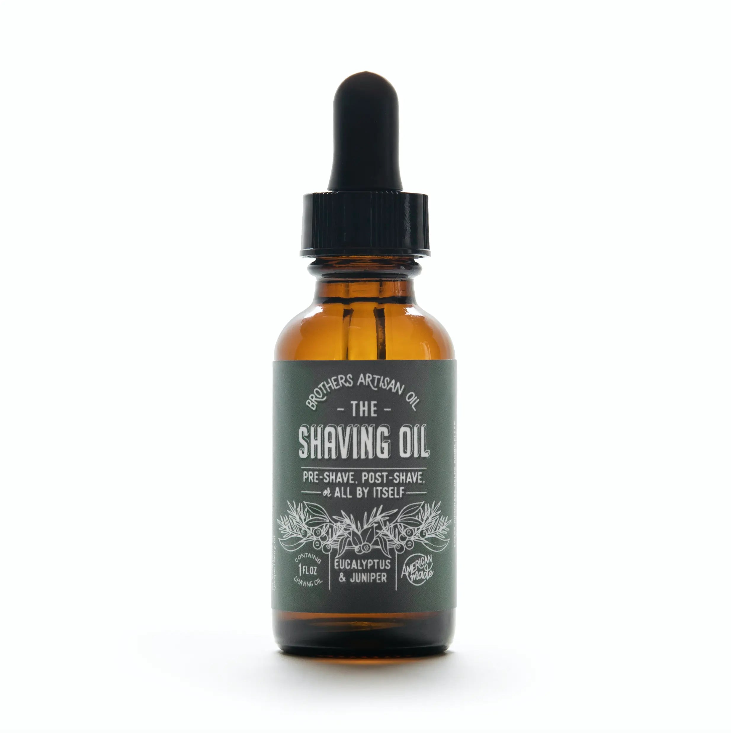 The Shaving Oil by Brothers Artisan Oil, natural skincare main product photo