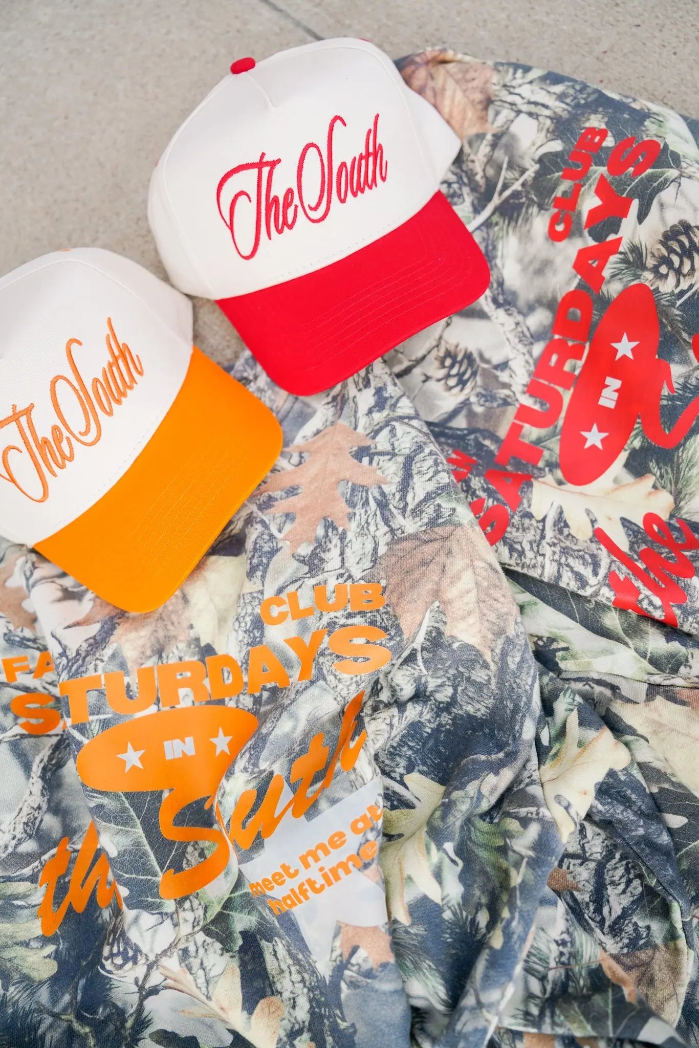 The South - Vintage Trucker Hat by KenzKustomz, Southern lifestyle apparel detail photo 2