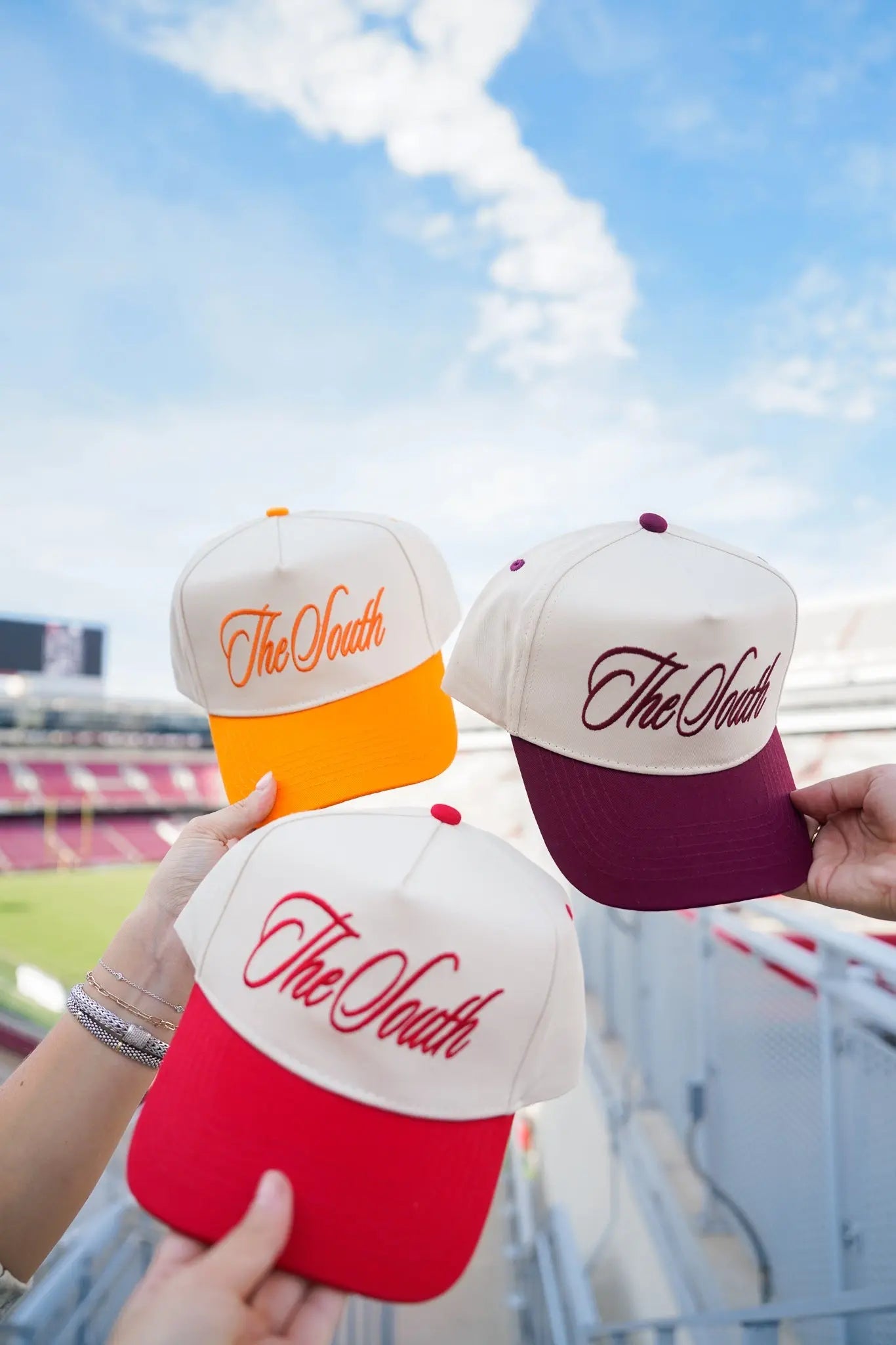 The South - Vintage Trucker Hat by KenzKustomz, Southern lifestyle apparel detail photo 4