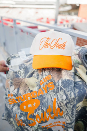 The South - Vintage Trucker Hat by KenzKustomz, Southern lifestyle apparel detail photo 8
