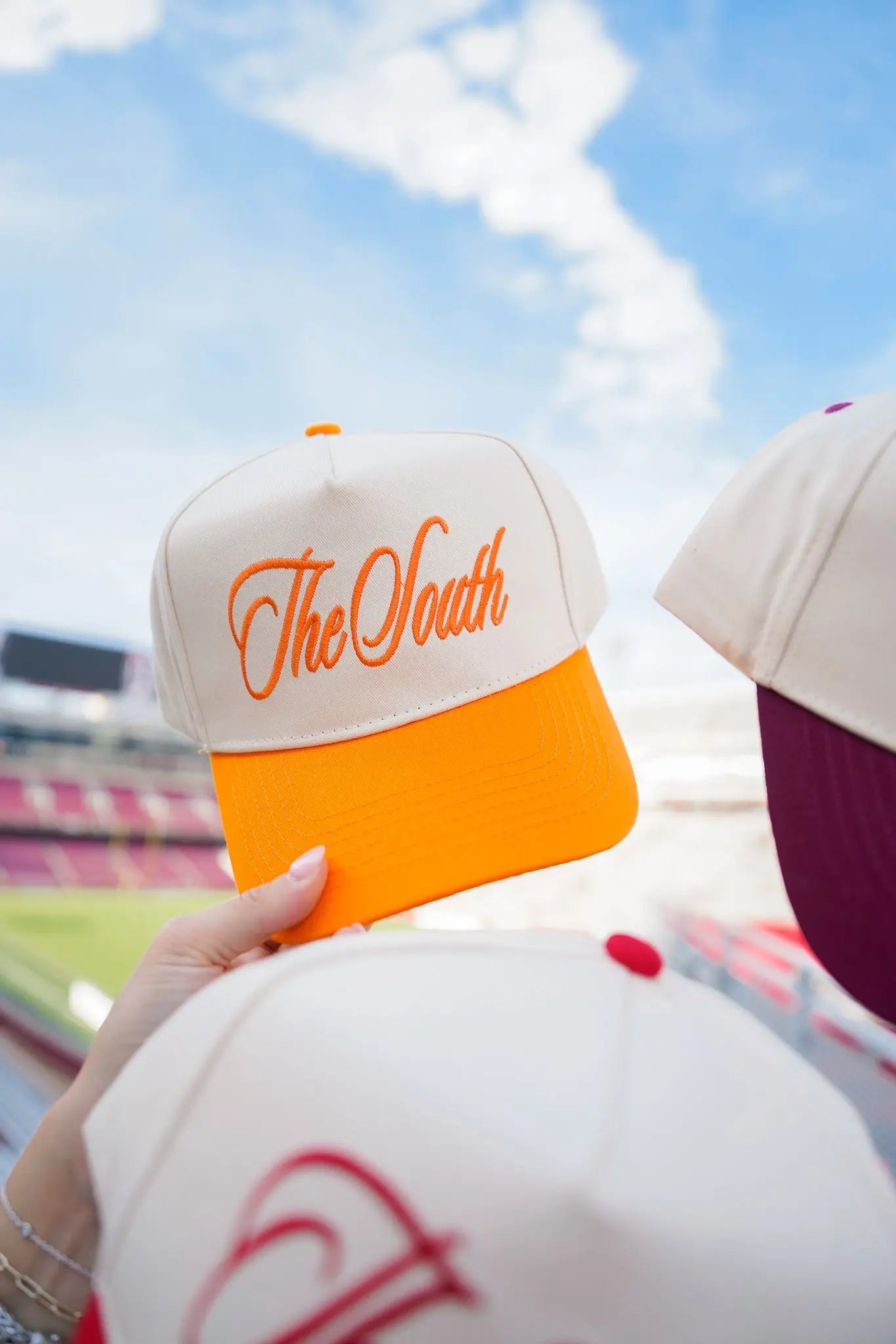 The South - Vintage Trucker Hat by KenzKustomz, Southern lifestyle apparel detail photo 11