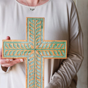 The True Vine Cross by Dennehey Design Co., religious items main product photo