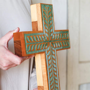 The True Vine Cross by Dennehey Design Co., religious items detail photo 2