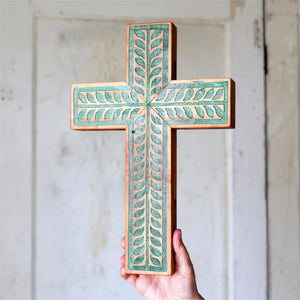 The True Vine Cross by Dennehey Design Co., religious items detail photo 3