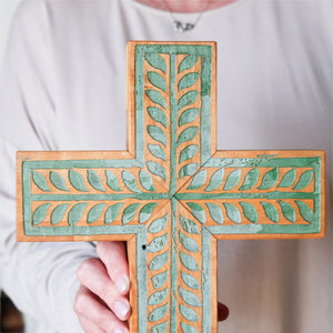 The True Vine Cross by Dennehey Design Co., religious items detail photo 4