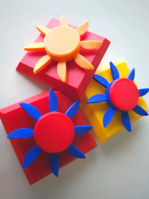 The Tween Space Modular Fidget Cube — Swappable Sensory Toy | 4 Inch by The Tween Space, 3D printed gift detail photo 8