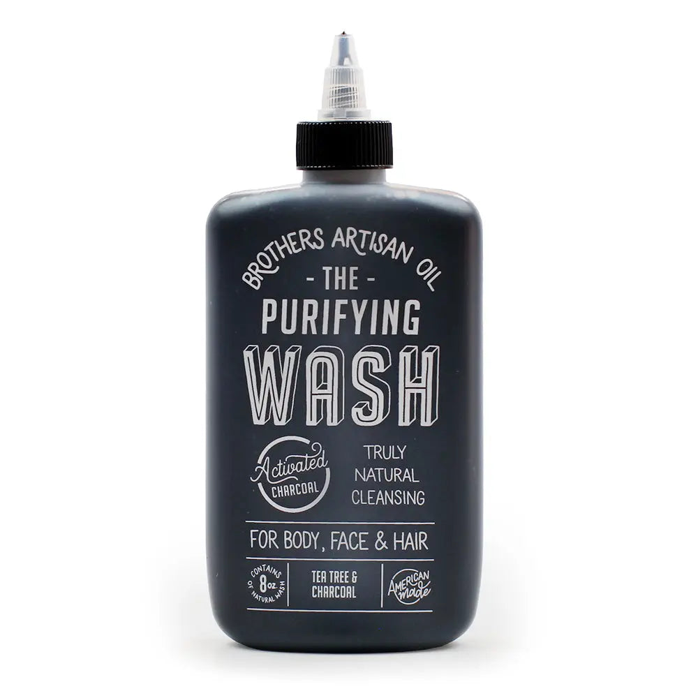 The Washes- for face, body, & hair by Brothers Artisan Oil, natural skincare detail photo 2
