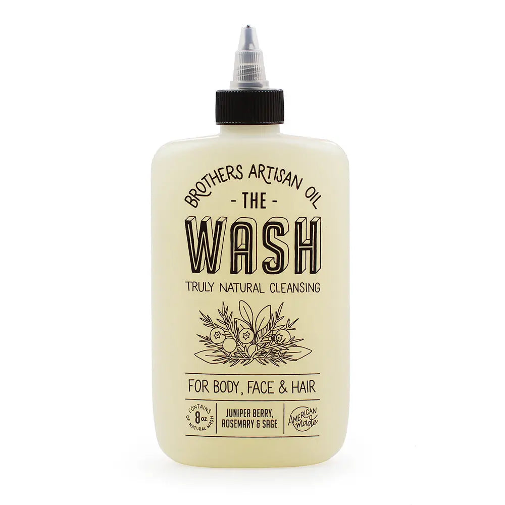 The Washes- for face, body, & hair by Brothers Artisan Oil, natural skincare detail photo 3