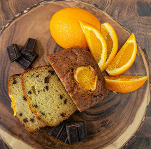 The Jaffa Cake - Vegan detail view by Two and a Half Irishmen - Traditional Irish Baking