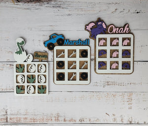 Tic Tac Toe, Easter basket, Monster Truck, Dinosaur, Unicorn. Birthday Present, Party Favor, Travel Game, Tic-Tac-Toe Board, Games for Kids by EverLee Creations, travel planning