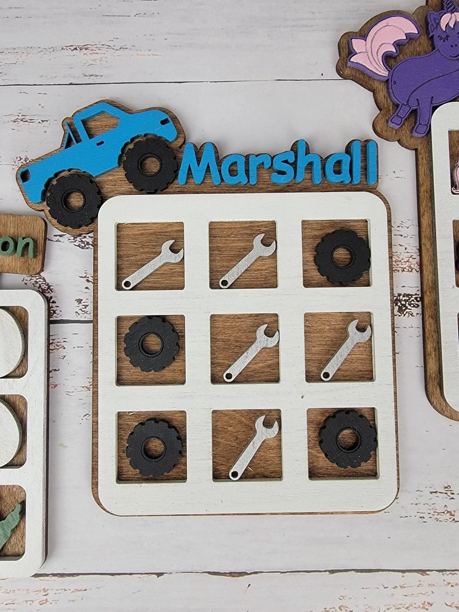 Tic Tac Toe, Easter basket, Monster Truck, Dinosaur, Unicorn. Birthday Present, Party Favor, Travel Game, Tic-Tac-Toe Board, Games for Kids by EverLee Creations, travel planning