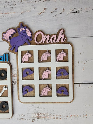 Tic Tac Toe, Easter basket, Monster Truck, Dinosaur, Unicorn. Birthday Present, Party Favor, Travel Game, Tic-Tac-Toe Board, Games for Kids by EverLee Creations, travel planning
