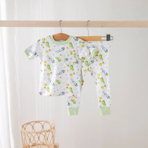 Time to Par-Tee Organic Cotton Golf Pajamas by Nola Tawk, Southern food gift main product photo