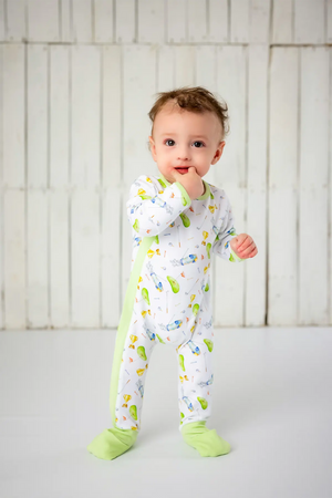 Time to Par-Tee Organic Cotton Golf Pajamas by Nola Tawk, Southern food gift detail photo 4