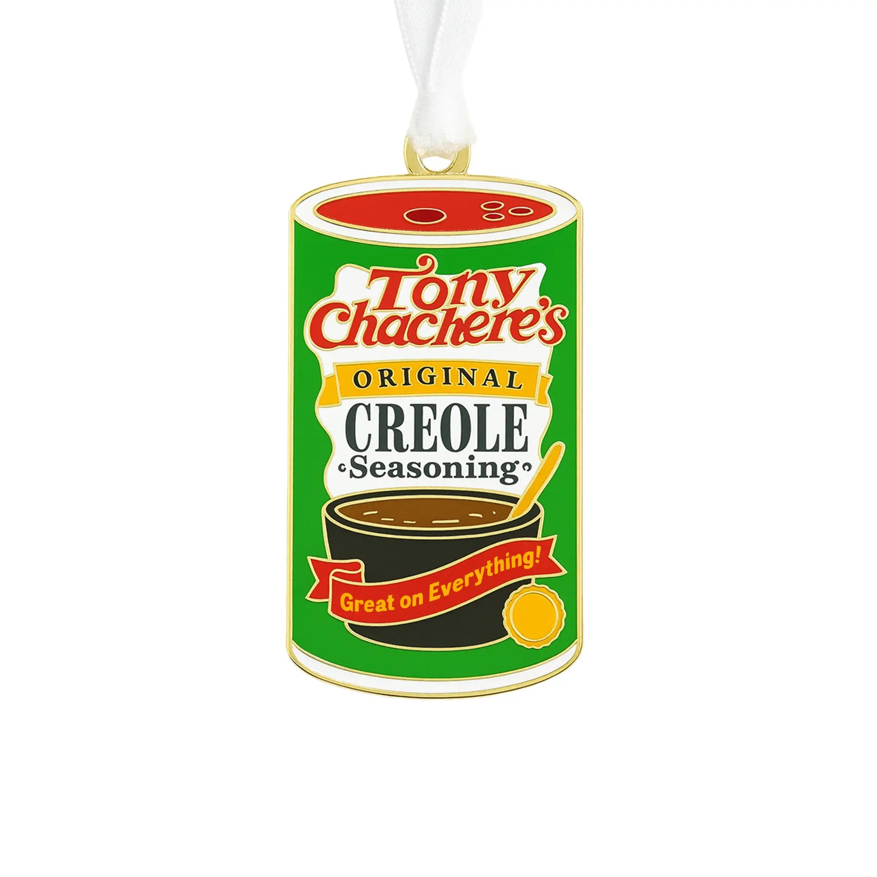 Tony Chachere's Enamel Ornament by Nola Tawk, Southern home decor main product photo