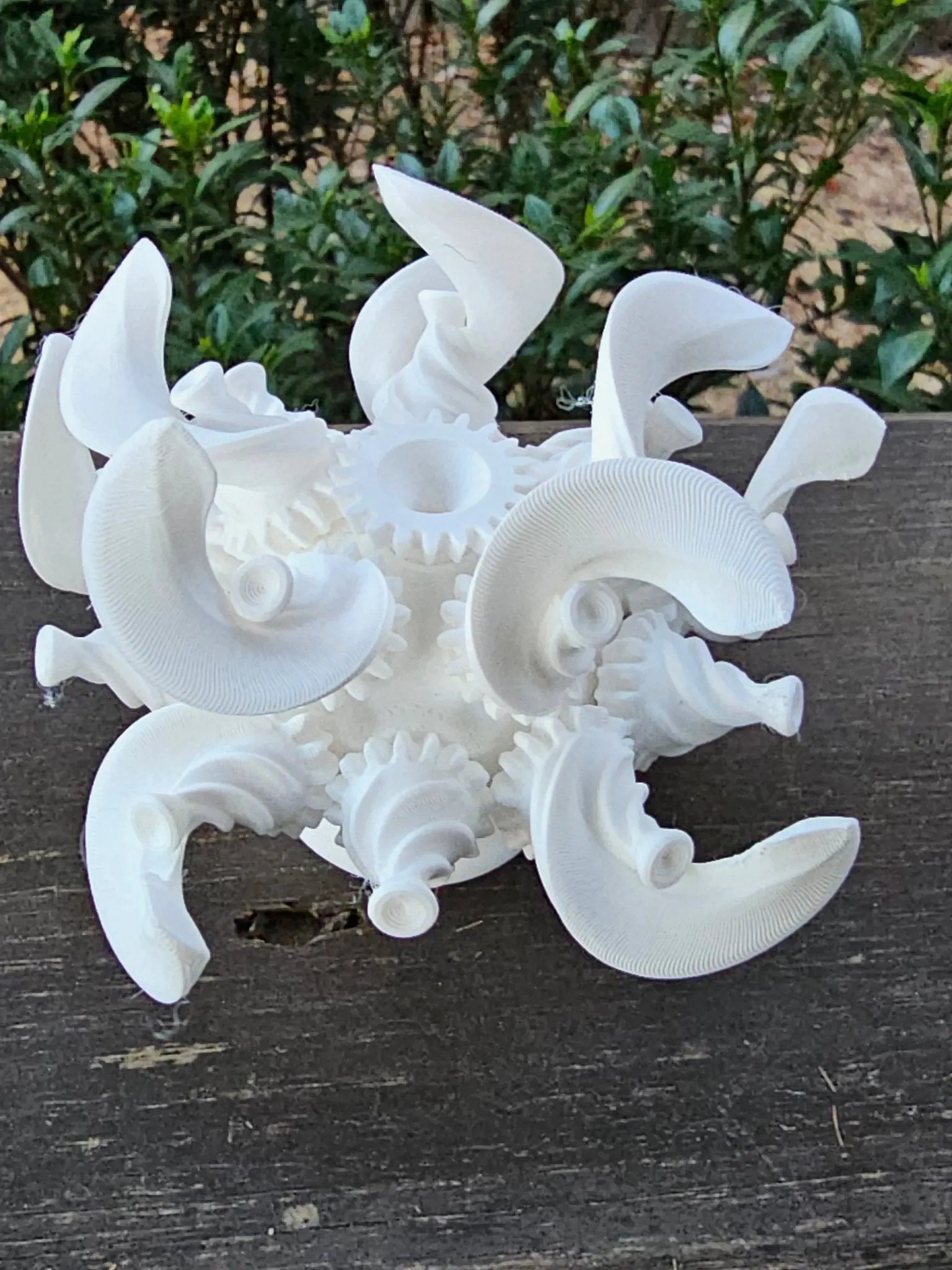 Tornado Swirl Fidget Spinner – Fast-Spinning Sensory Toy | ADHD Focus Desk Spinner by The Tween Space, 3D printed gift main product photo