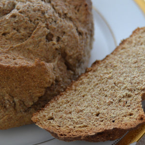 Traditional Irish Brown Soda Bread detail view by Two and a Half Irishmen - Traditional Irish Baking
