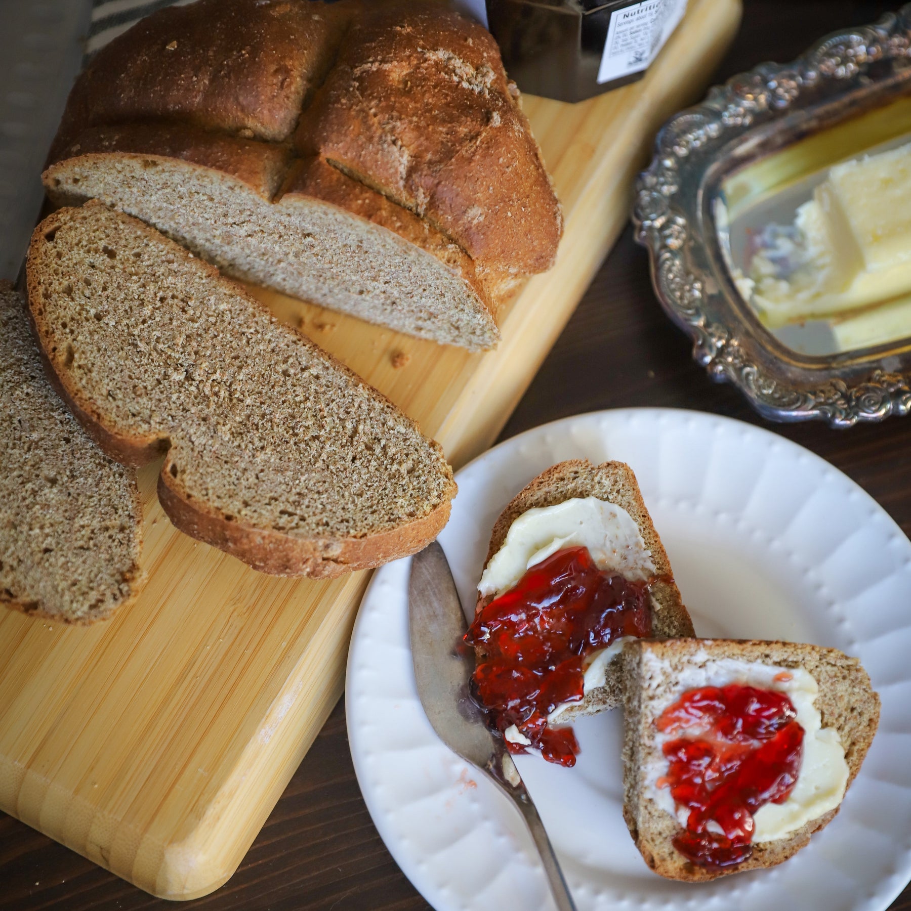 Granny's Own Soda Bread detail view by Two and a Half Irishmen - Traditional Irish Baking