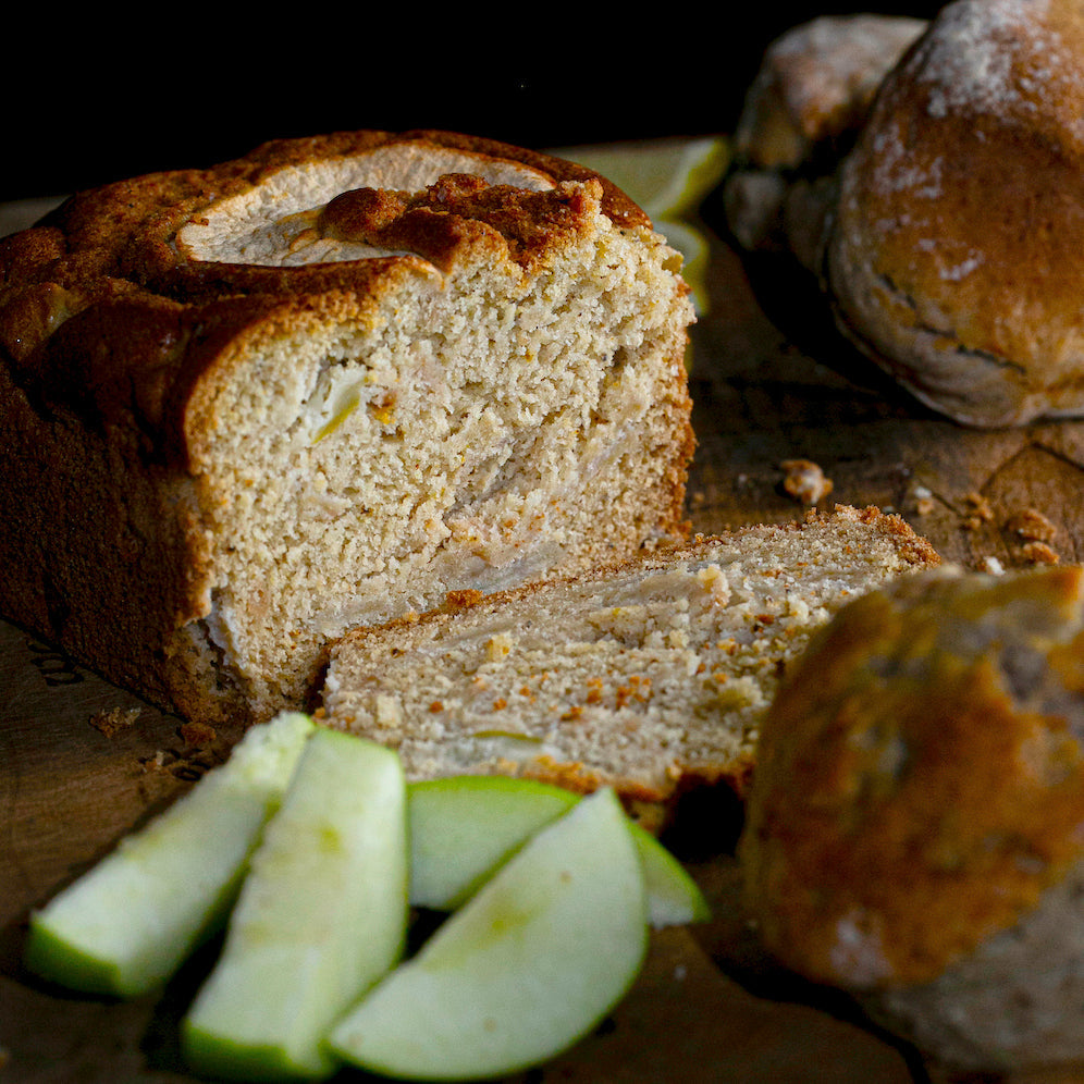 Traditional Irish Galway Apple Cake - Gluten Free detail view by Two and a Half Irishmen - Traditional Irish Baking