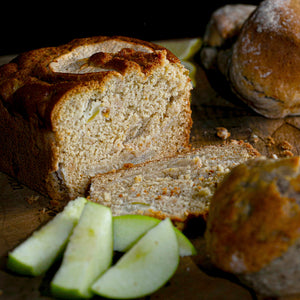Traditional Irish Galway Apple Cake detail view by Two and a Half Irishmen - Traditional Irish Baking
