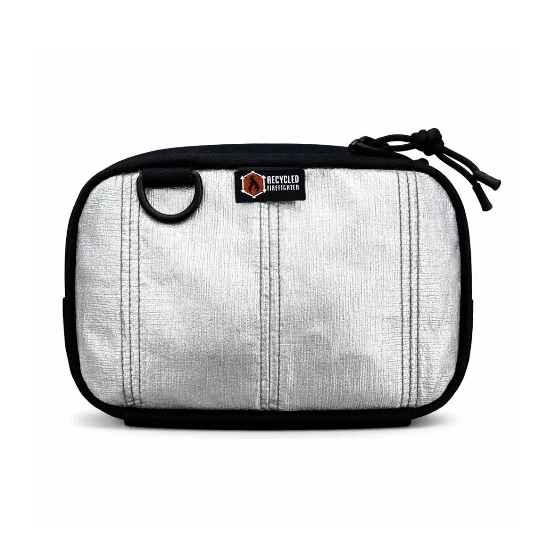 TrailHound Fanny Pack - Bunker Gear Edition by Recycled Firefighter, handmade leather goods detail photo 7