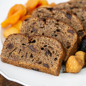 Turkish Fig & Apricot Tea Brack detail view by Two and a Half Irishmen - Traditional Irish Baking
