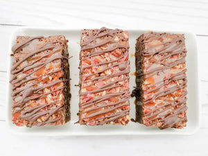 Turtle Brownies by Let's Get Baked Artisan Desserts, graphic tee detail photo 6