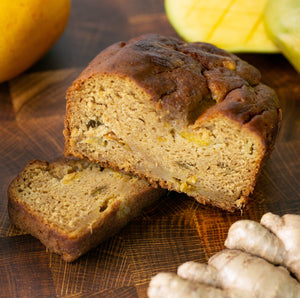 Hawaiian Mango Cake - Gluten Free detail view by Two and a Half Irishmen - Traditional Irish Baking