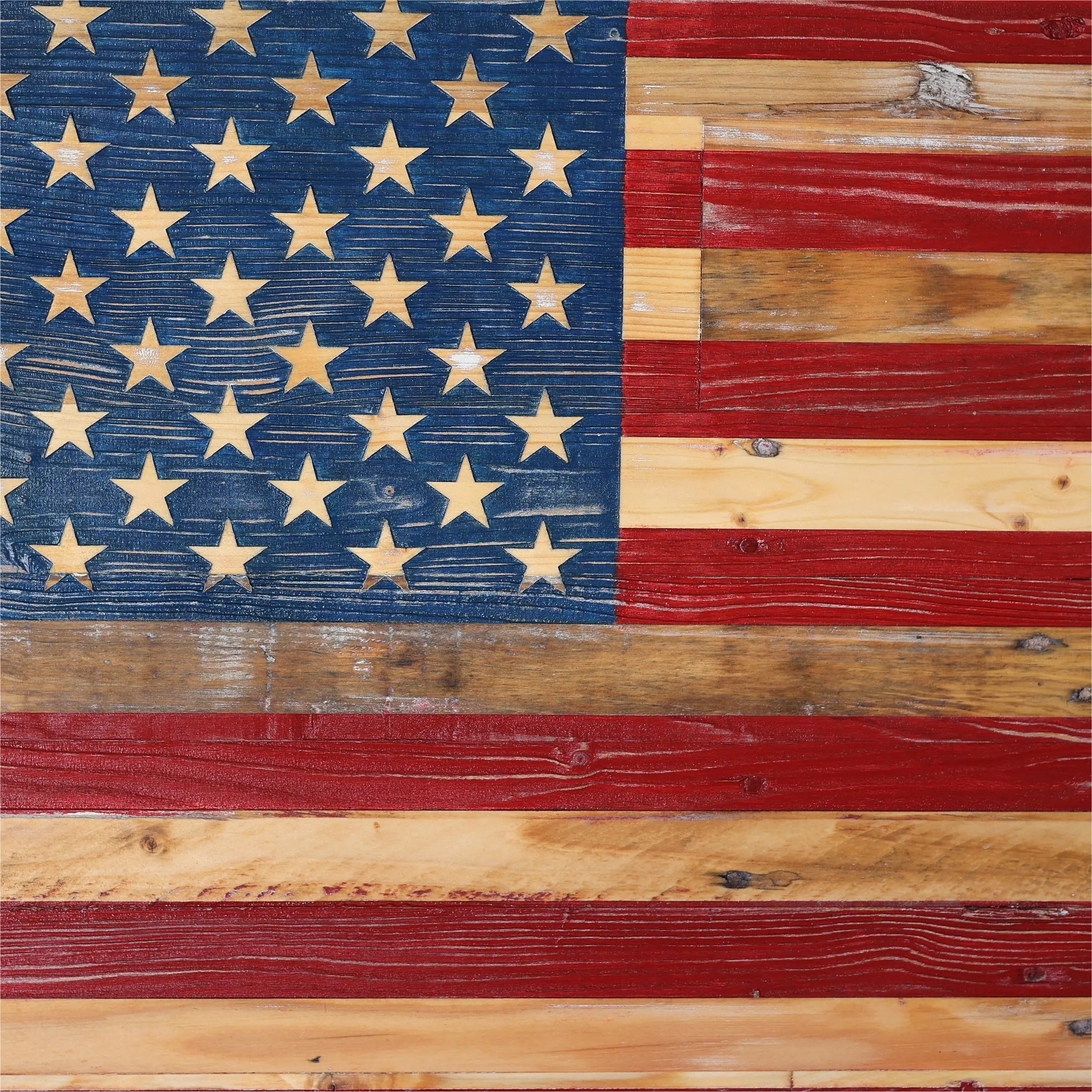 USA Pallet Wood Flags by Dennehey Design Co., Southern home decor main product photo
