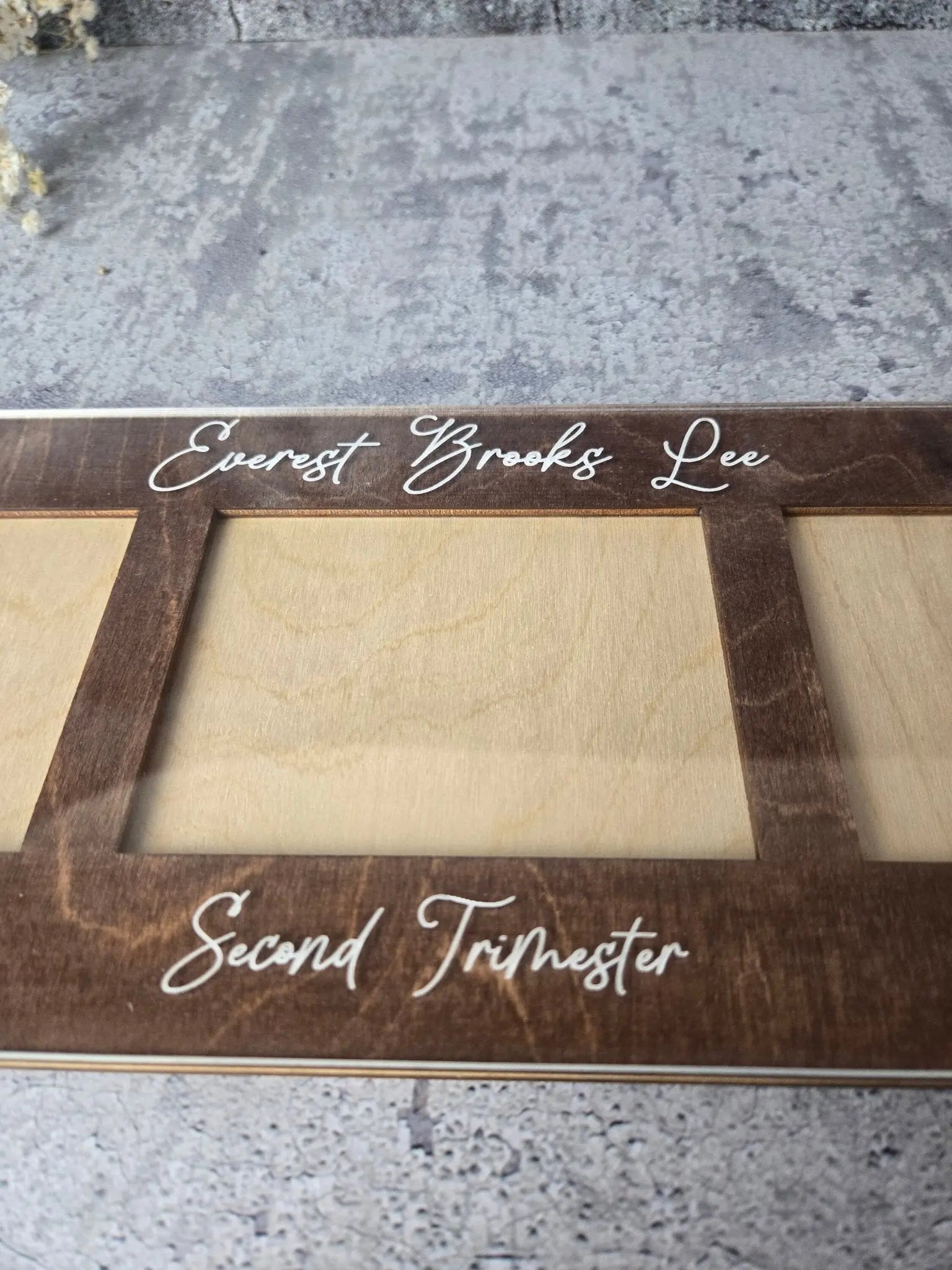 Ultrasound Picture Frame 1st-3rd Trimester by EverLee Creations, Southern home decor detail photo 7
