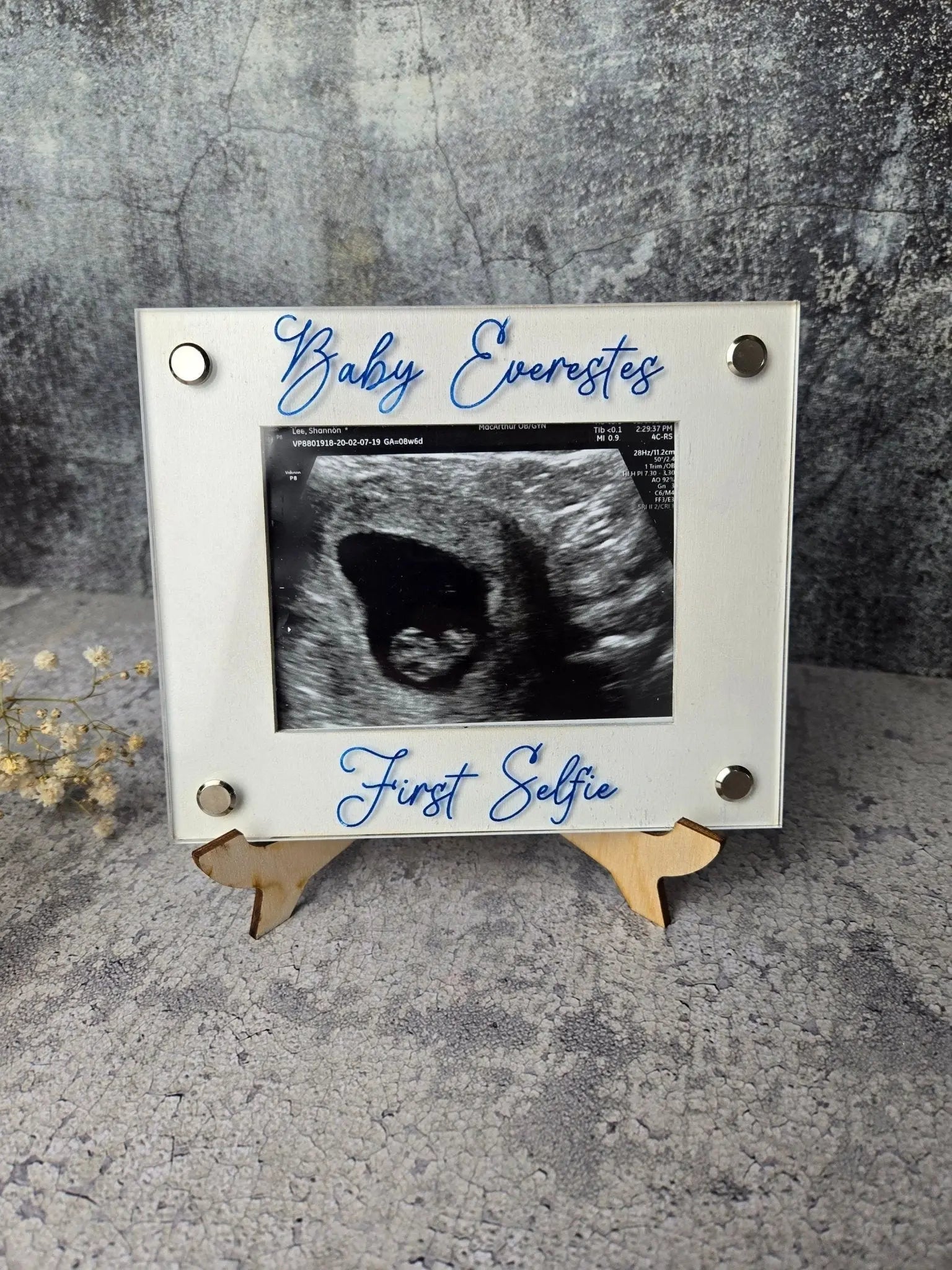 Ultrasound Picture Frame by EverLee Creations, Southern home decor detail photo 6