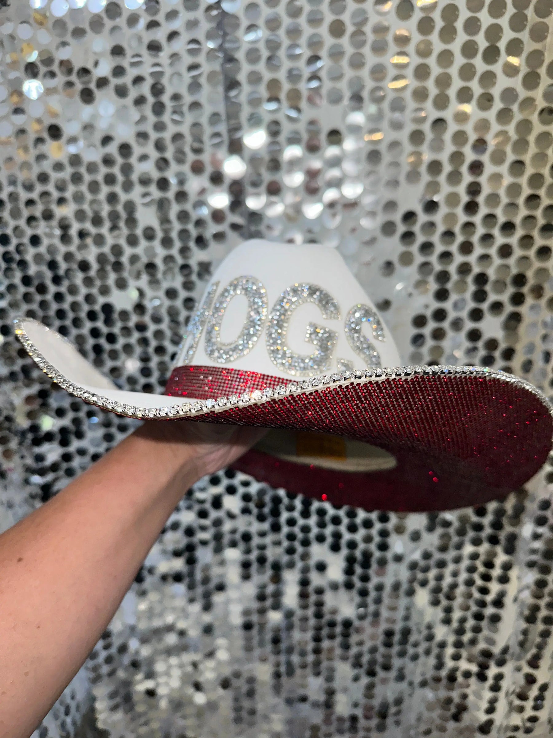University of Arkansas Hat by Rhinestone Cowgirl, Southern lifestyle apparel detail photo 4