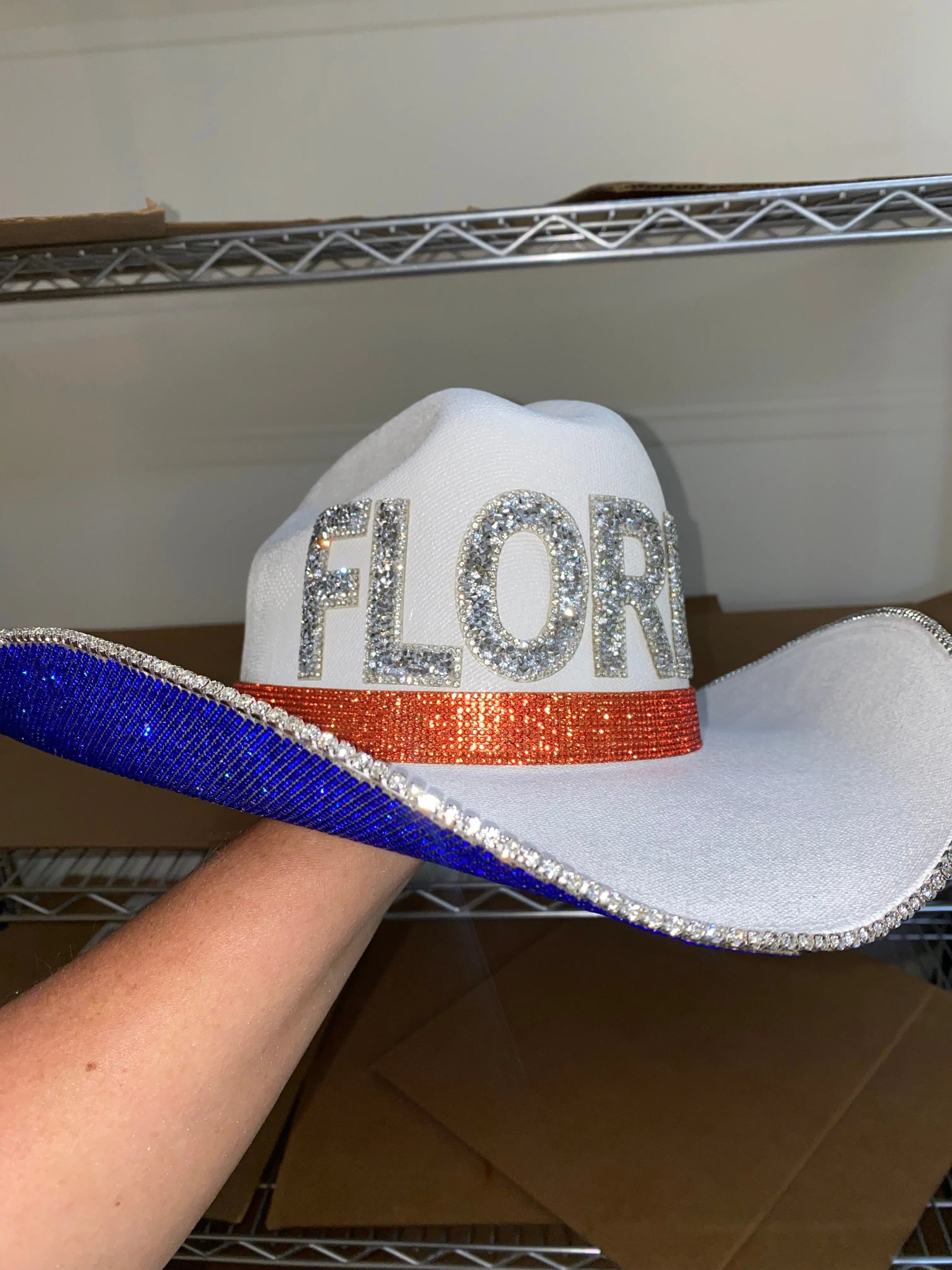 University of Florida Hat by Rhinestone Cowgirl, Southern lifestyle apparel main product photo