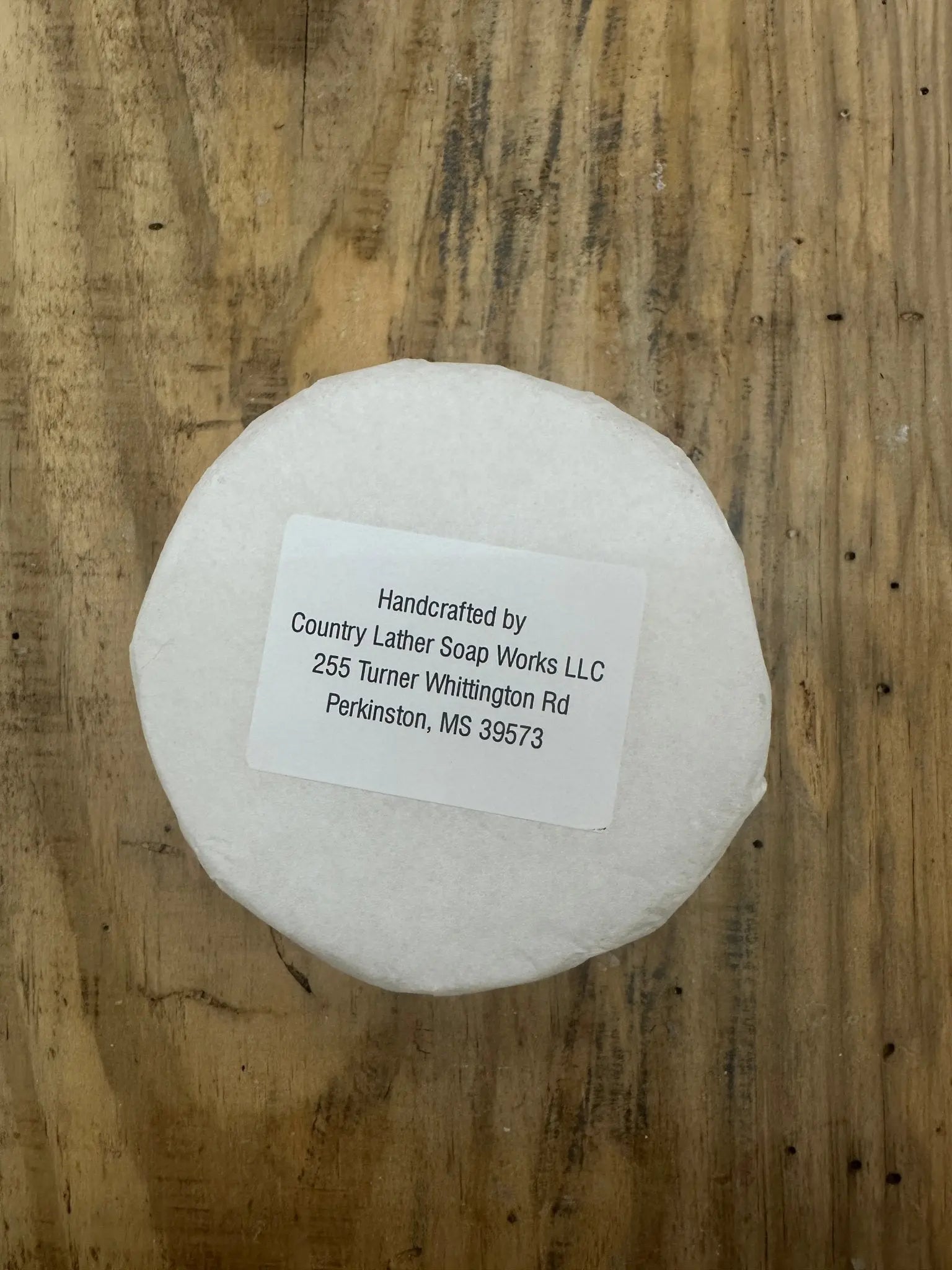Unscented Dish Soap Refill by Country Lather Soap Works, scented candle detail photo 4