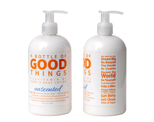 Honey•B5 Unscented Hand & Body Lotion ~ 16 oz. detail view by Essential Journeys
