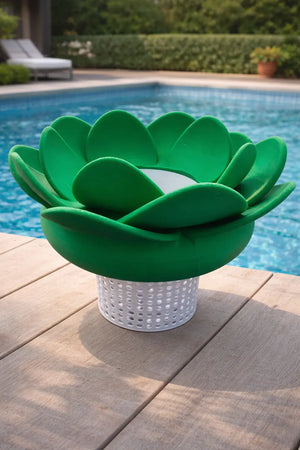 The Tween Space Floating Flower Can Holder — Pool Drink Float | 3D Printed by The Tween Space, Southern home decor main product photo