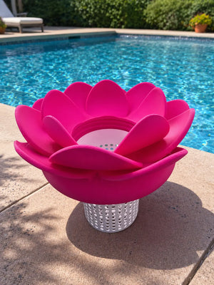The Tween Space Floating Flower Can Holder — Pool Drink Float | 3D Printed by The Tween Space, Southern home decor detail photo 2
