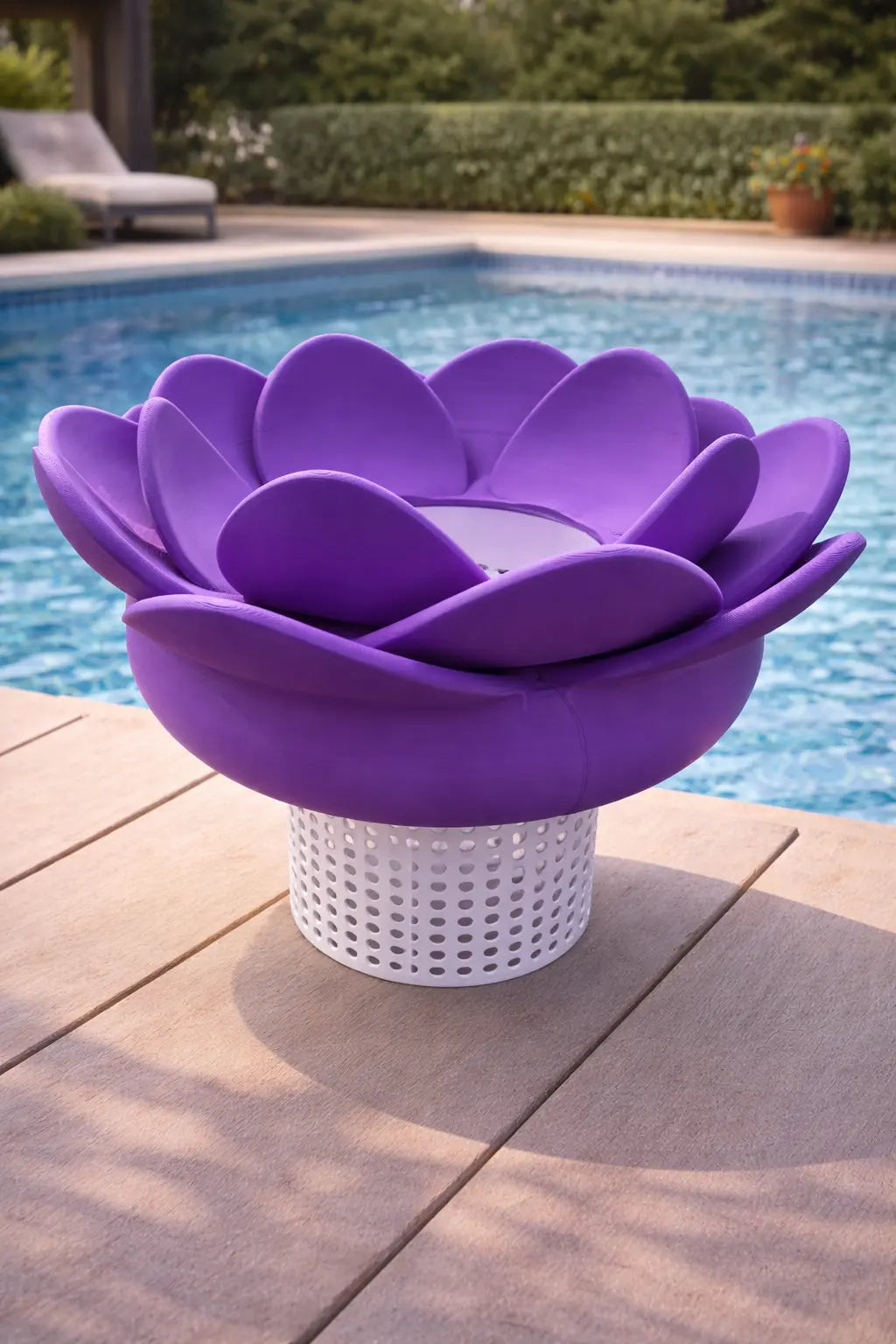 The Tween Space Floating Flower Can Holder — Pool Drink Float | 3D Printed by The Tween Space, Southern home decor detail photo 4