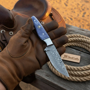Patriot Ridge Skinner Knife 8" by JW SteelCrafts