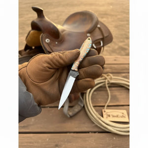 Saddle Rope Boning Knife 8.5” by JW SteelCrafts, product view 2